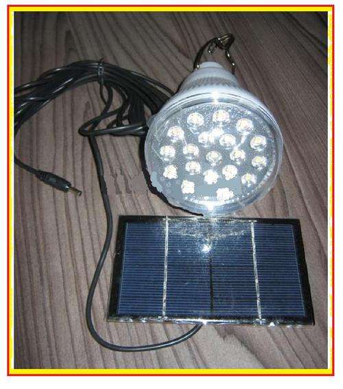 SOLAR CAMPING LIGHT WITH 20 BRIGHT LED LIGHTS