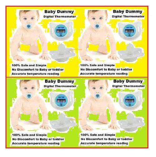 BABY DUMMY WITH THERMOMETER