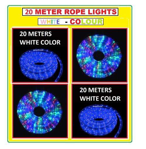 20 METER WHITE COLOR ROPE LIGHTS