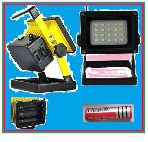 30 WATT RECHARGEABLE FLOODLIGHT WITH MULTI LEDS