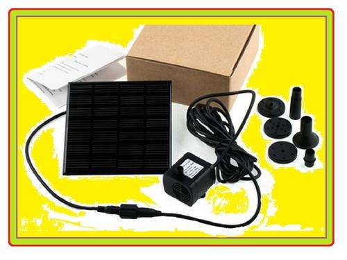 SOLAR POWER FOUNTAIN PUMP