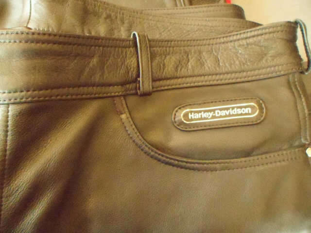 Harley Danvidson Biking Leather Pants Size 42
