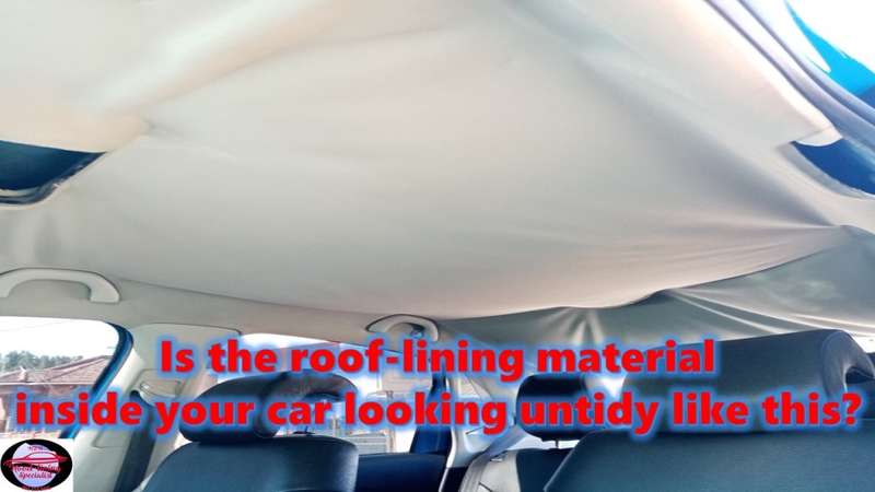 DIY Car roof-lining material