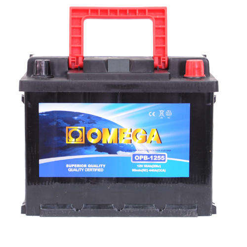 Omega 55AH Battery free delivery by buyfast