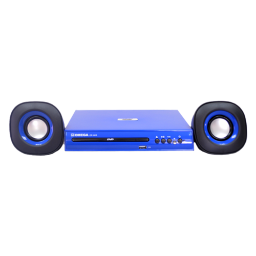 Omega DVD Player With FM Radio and Two Speakers OP-6K3