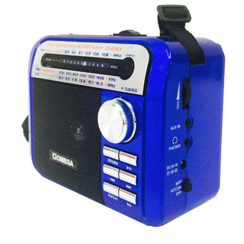 Omega AM/FM Radio with Music Player