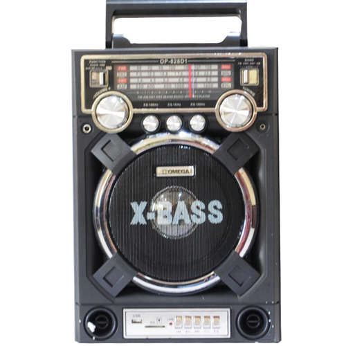 OMEGA AM/FM RADIO WITH MUSIC PLAYER