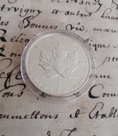 2008 Canada Maple 1oz Silver
