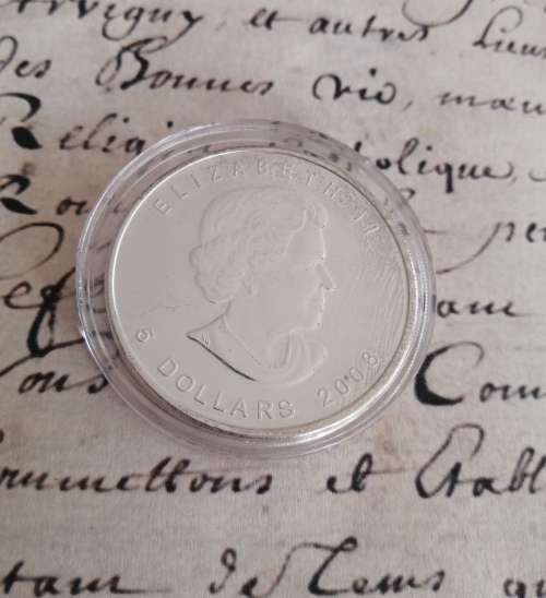 2008 Canada Maple 1oz Silver