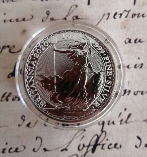 2020 England Britannia 1oz Silver 2 available