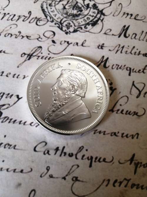 Difficult year to find 2018 Silver Kruger 1oz