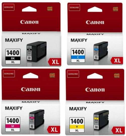 ORIGINAL CANON 1400XL INK CARTRIDGES