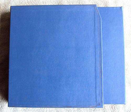 BOP - INTERSAFA SPRING-BINDER ALBUM, PROTECTIVE SLIDE-IN CASING & 120 CLEAN PRE-PRINTED PAGES