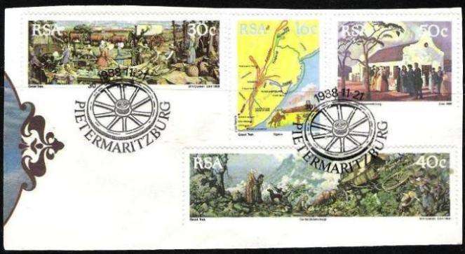 RSA - 150 ANNIVERSARY - GREAT TREK - SET ON PIECE