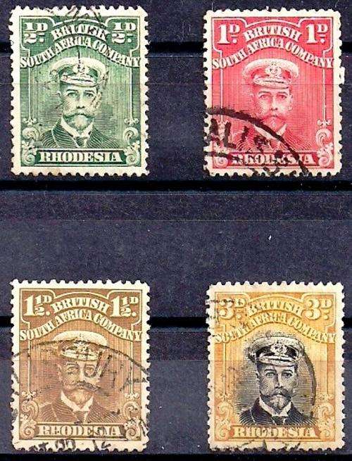 RHODESIA BSAC (ADMIRALS) - USED