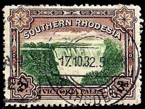 SOUTHERN RHODESIA - VIC FALLS 1932 - SACC 30 - USED