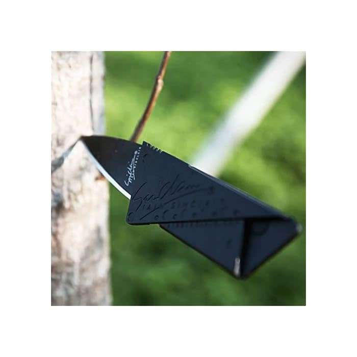 Iain Sinclair Cardsharp2 - schwarz/schwarz - neuestes Modell -Kreditkartenmesser