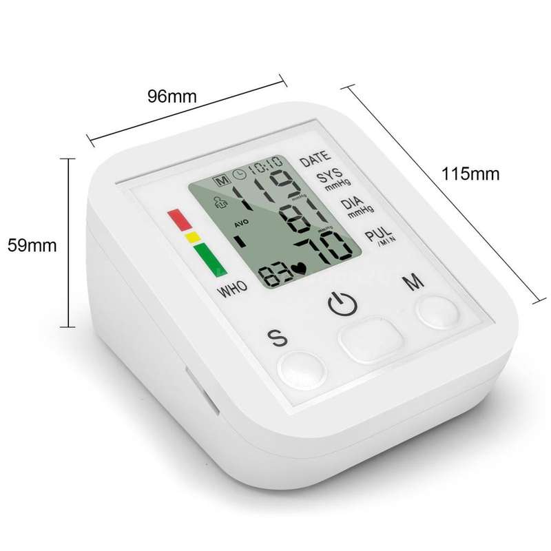 LCD Digital Wrist Blood Pressure Monitor Automatic Machine Tester BP Cuff A6A2