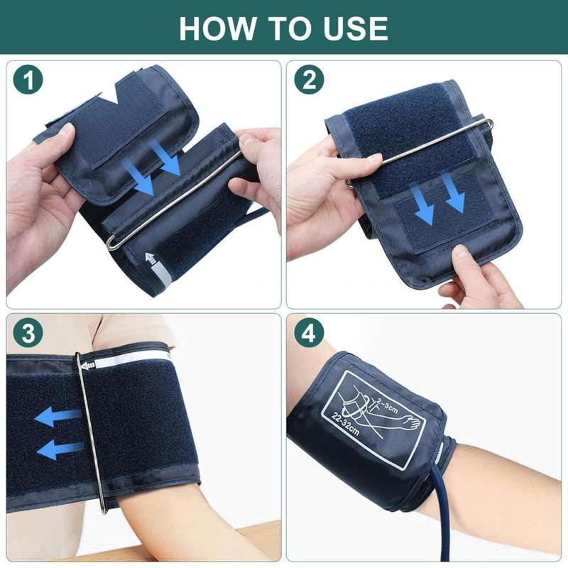 LCD Digital Wrist Blood Pressure Monitor Automatic Machine Tester BP Cuff A6A2