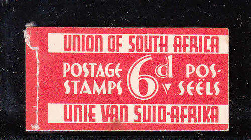 SACC BOOKLET NO 12: 6d RAZOR BLADE BOOKLET COMPLETE