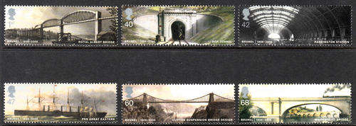 GB: SG 2607-2612:23.2.2006: BIRTH BICENTENARY OF BRUNEI SET OF 6 @ FACE VALUE. U/MINT(**)