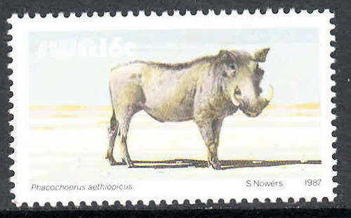 SWA: SACC 489: 1.4.1987: 16c ADDITIONAL VALUE TO DEFINITIVE SERIES. U/MINT(**)