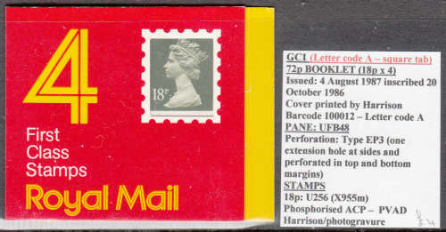 GB: SG GC1 + GD1: 72p + 76p`WINDOW` BOOKLETS. - SEE DESCRIPTION BELOW. CV R240