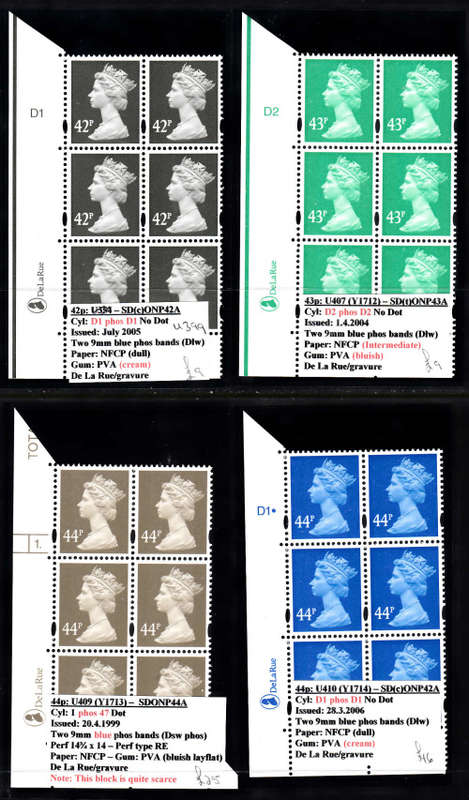GB:  SELECTION (1) OF 4 MACHIN CYLINDER BLOCKS. SEE DESCRIPTION. CV IN 2008 59 POUNDS