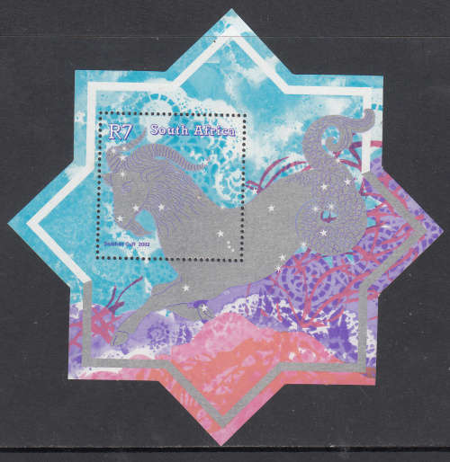 RSA: SACC 1514: 1.11.2002: YEAR OF THE GOAT MINIATURE SHEET.  U/M(**)