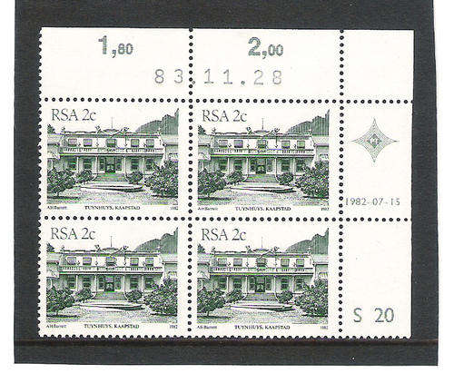 4TH DEFIN (BUILDINGS): 2 CENTS CONTROL DATED 28.11.1983