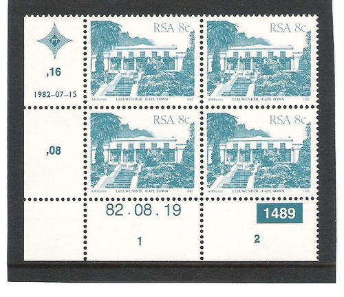 4TH DEFIN (BUILDINGS): 8 CENTS CONTROL  DATED 19.8.1982
