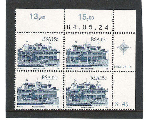 4TH DEFIN (BUILDINGS):  15 CENTS CONTROL  DATED 24.9.1984