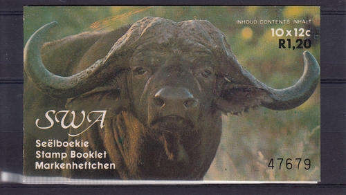 SWA: BOOKLET NO 1 - 10 X 12 CENTS STAMPS
