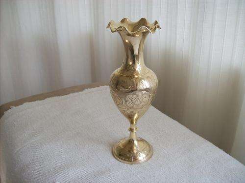 BRASS VASE