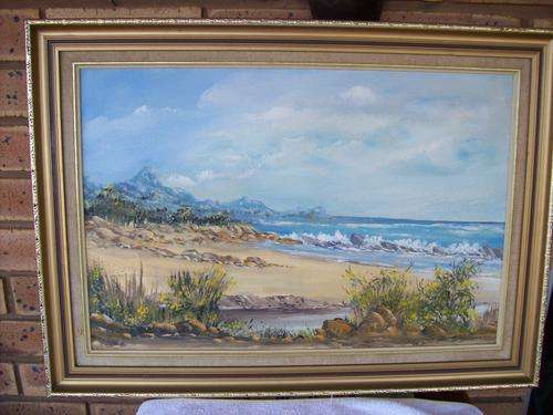 COASTAL THEME IN OIL