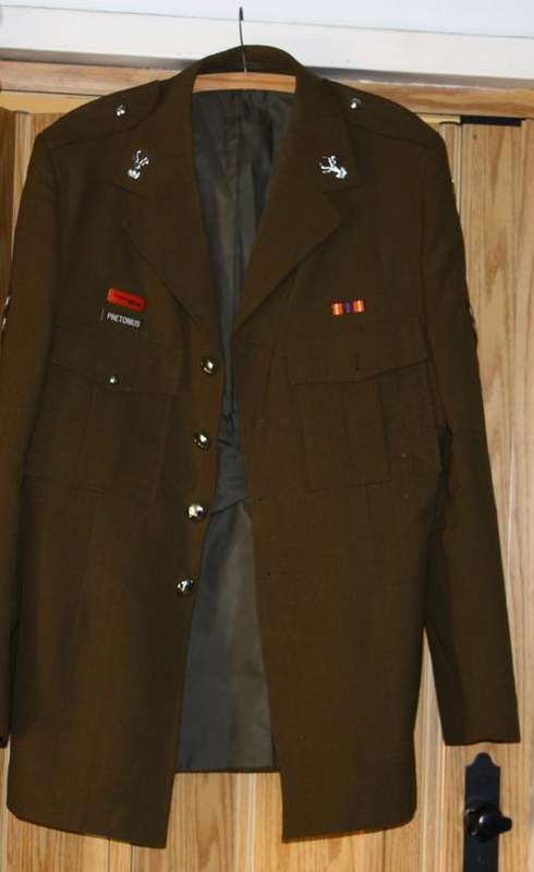 Army Tunic with badges