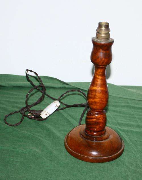 Wooden Lamp Base
