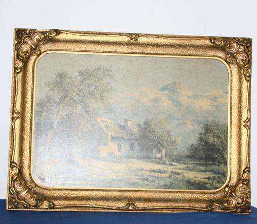 Old Fashioned Ornate Gold Frame No 1