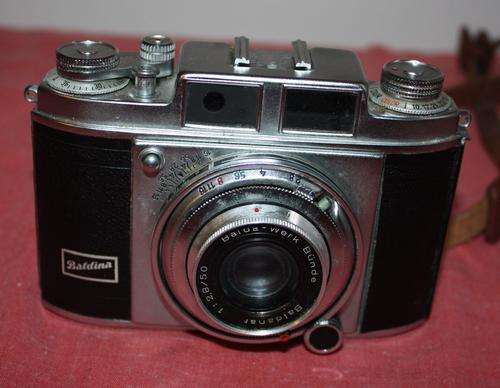 Balda Camera in Leather case