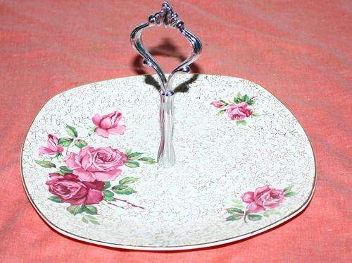 Midwinter rose design plate
