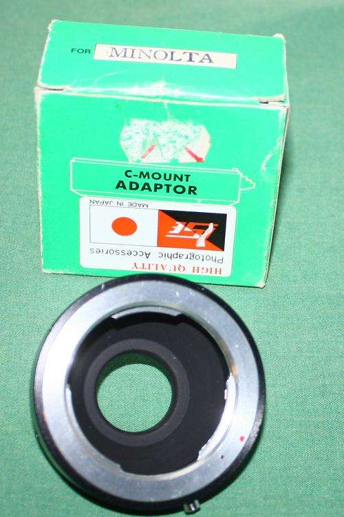 C Mount for Minolta