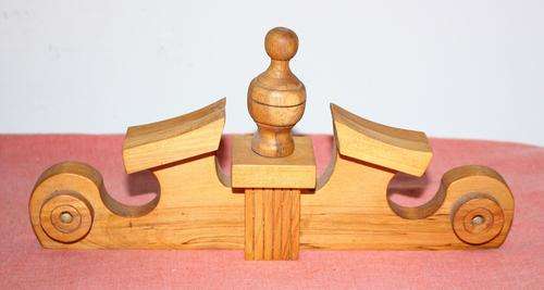Wooden Clock Top No 3