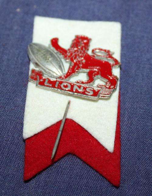 Lions Rugby Pin