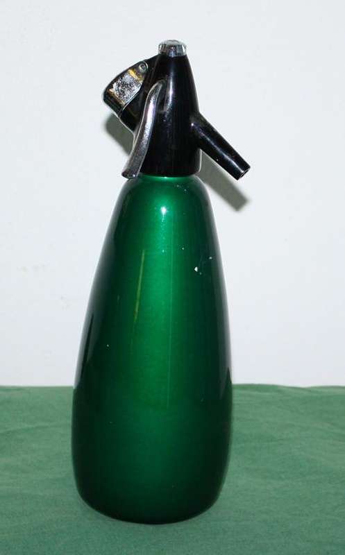 Green Retro Soda Syphon