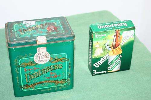 Underberg Tin and 3 sealed Bottles