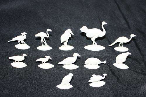 Complete Set of 12 Fanta Birds No 2