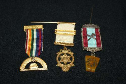 3 Masonic Medals No 2