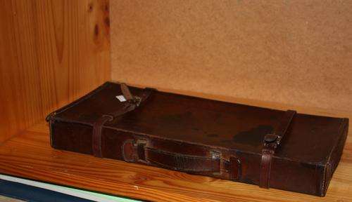 Leather Suitcase - Freemason