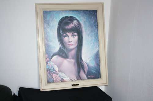 J H Lynch Print Tina