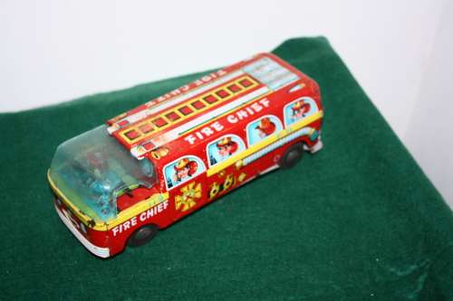 Tin Plate Fire Engine for Restoration